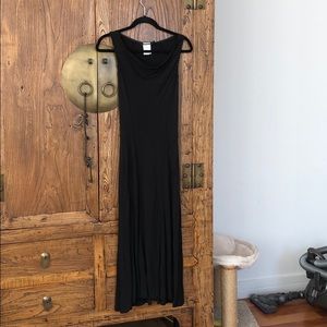 DKNY black sleeveless dress